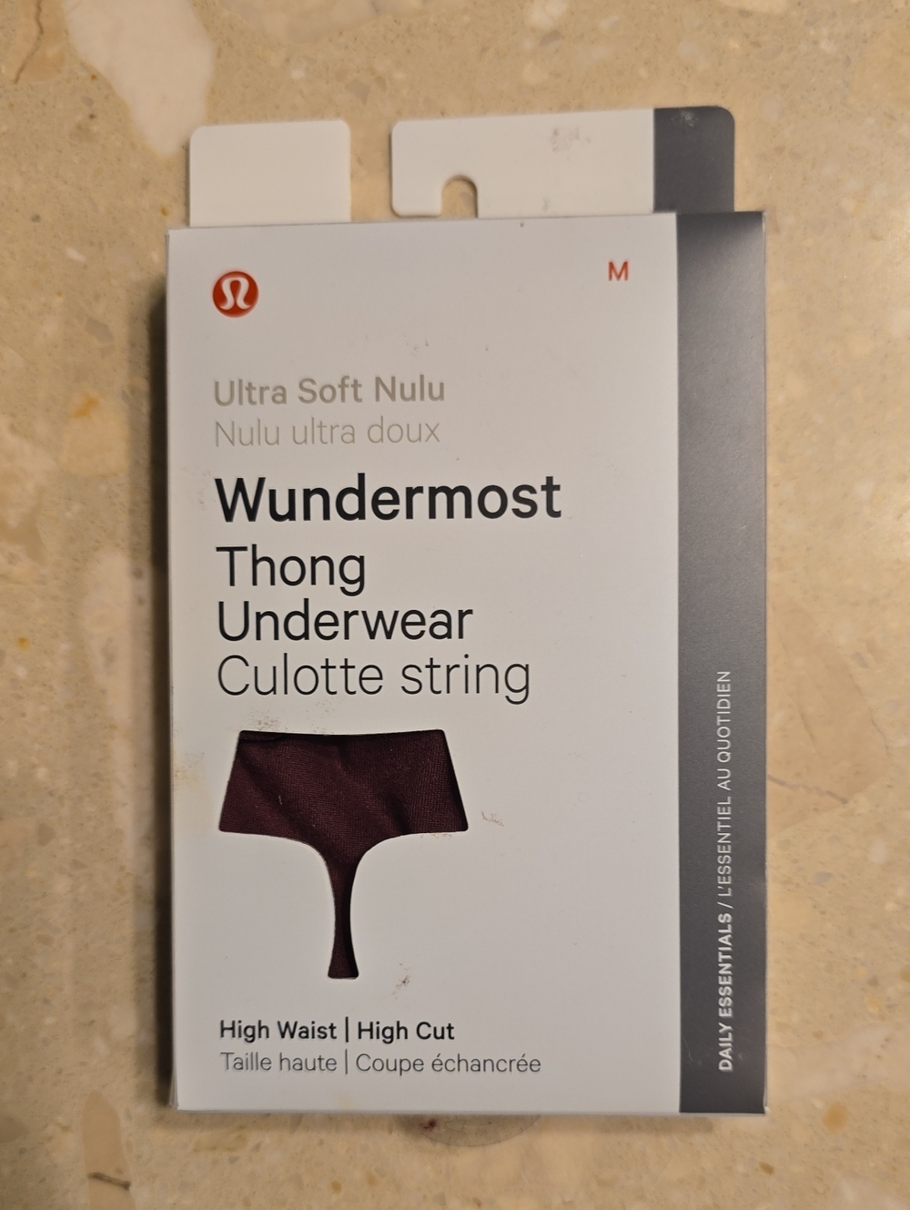 Lululemon Wundermost Thong Culotte String